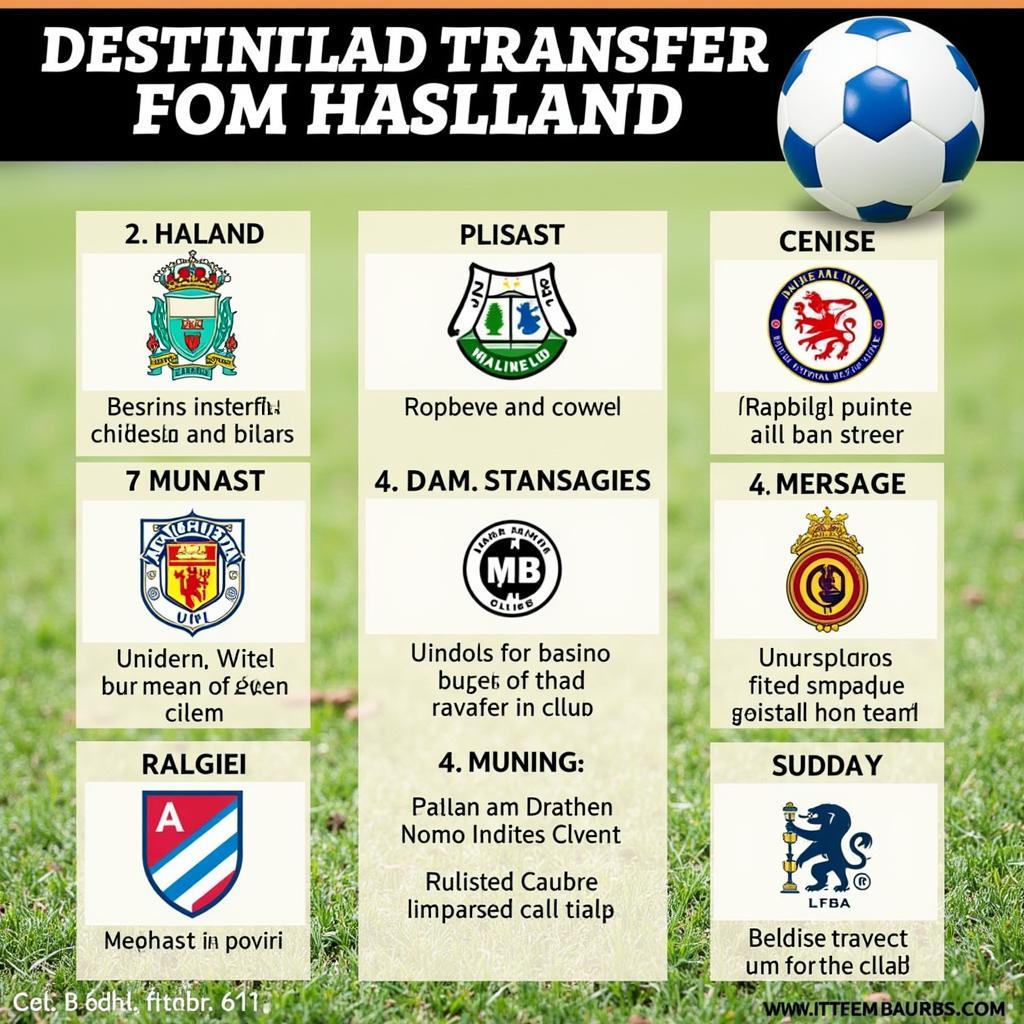 Haaland's Future Transfer Destinations