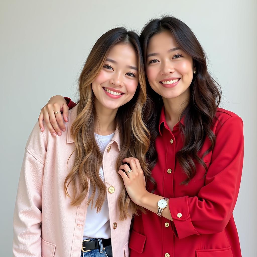 Haaland and Hồ Ngọc Hà in a social media post