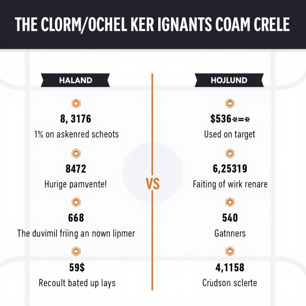 Comparing Haaland and Hojlund's stats