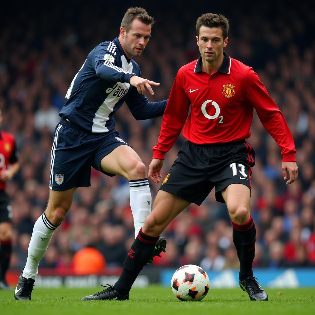 Haaland and Keane face off in a heated Manchester derby