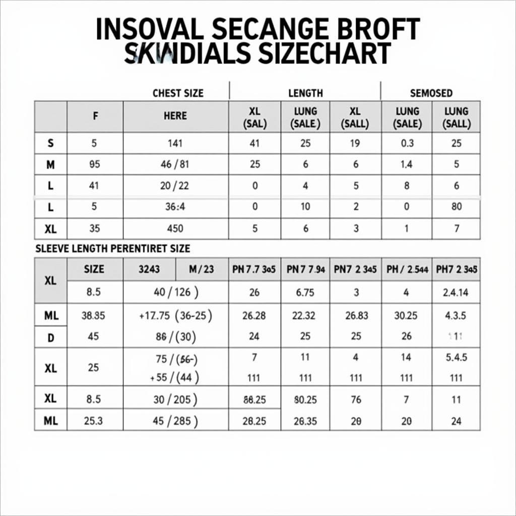 Haaland long sleeve jersey size chart