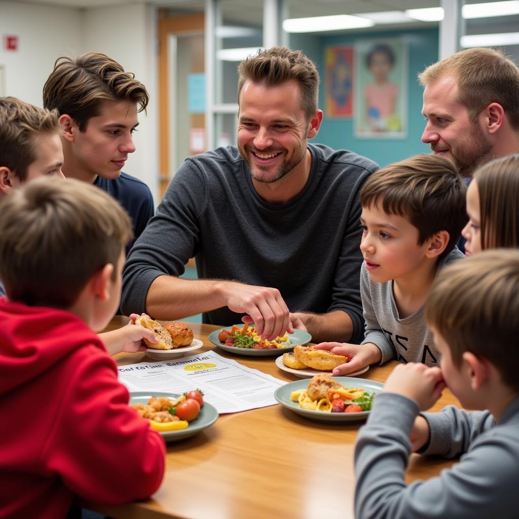 Haaland inspiring young fans with his healthy eating habits