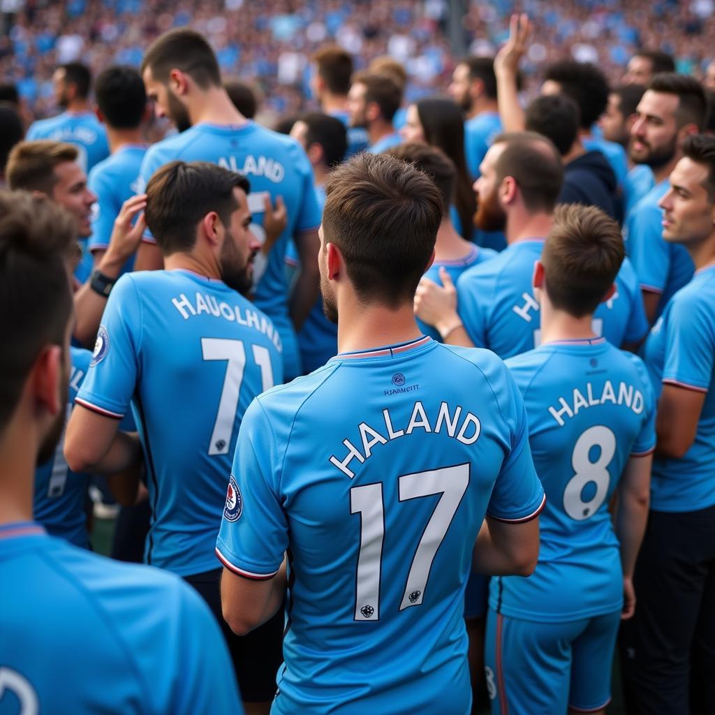 Haaland Man City Jersey Sales Surge