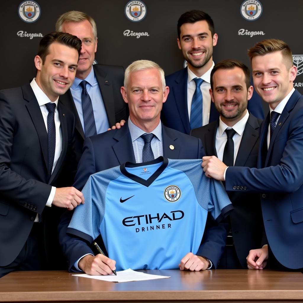 Haaland Signing with Manchester City