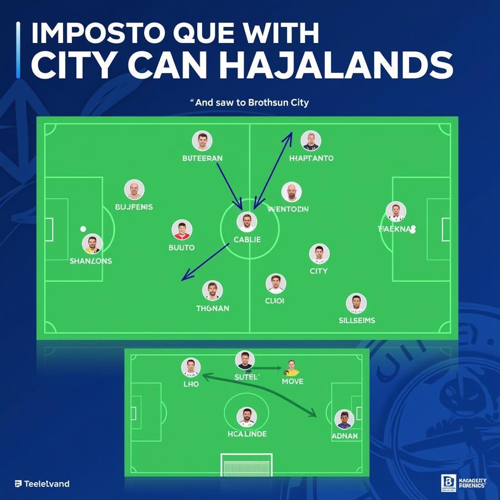 Haaland's impact on Manchester City's tactical flexibility