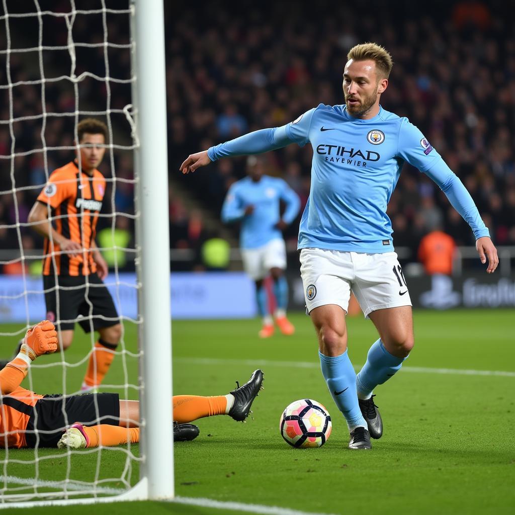 Haaland scores for Manchester City