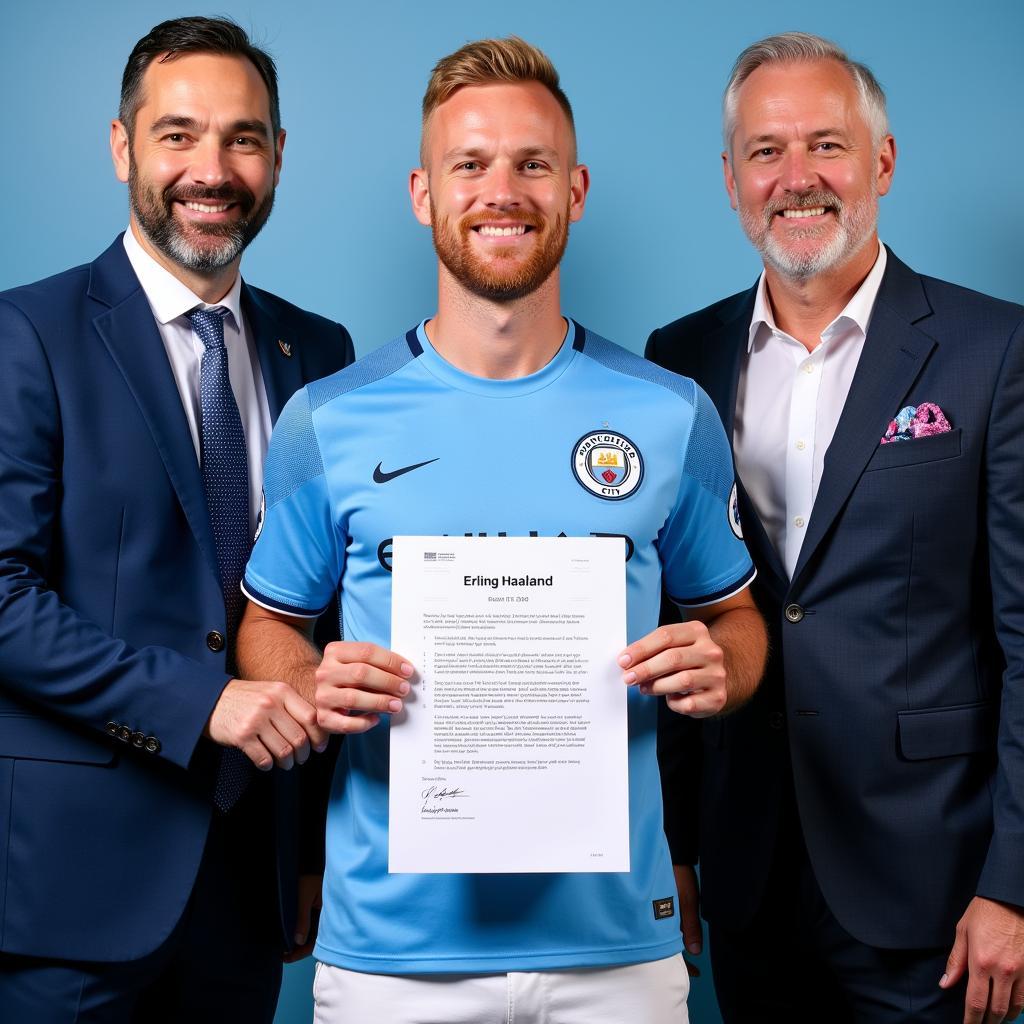 Erling Haaland Salary at Manchester City