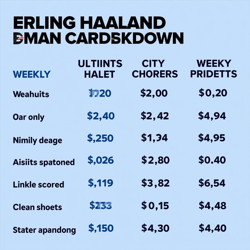 Erling Haaland's Manchester City Salary Breakdown