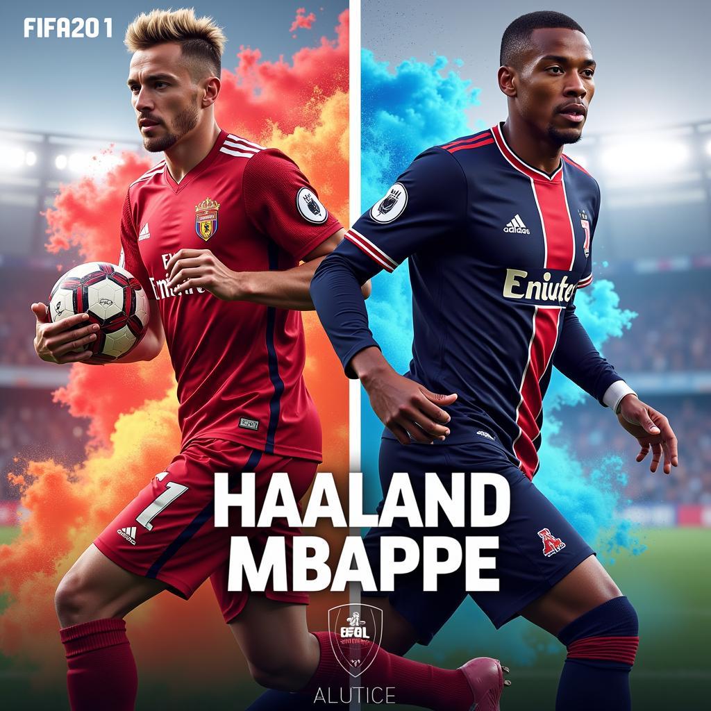 Haaland and Mbappe in FIFA 21 Ultimate Team