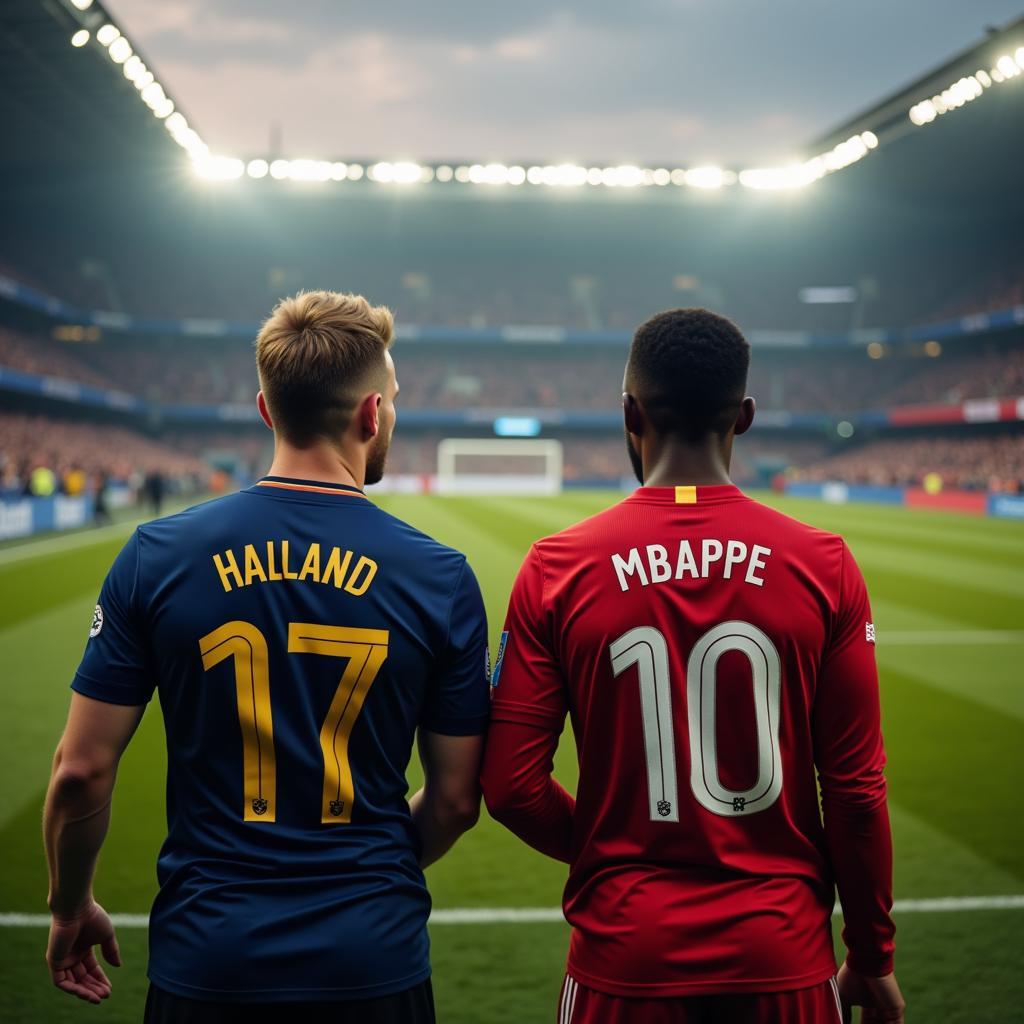 Haaland and Mbappe leading the future of football