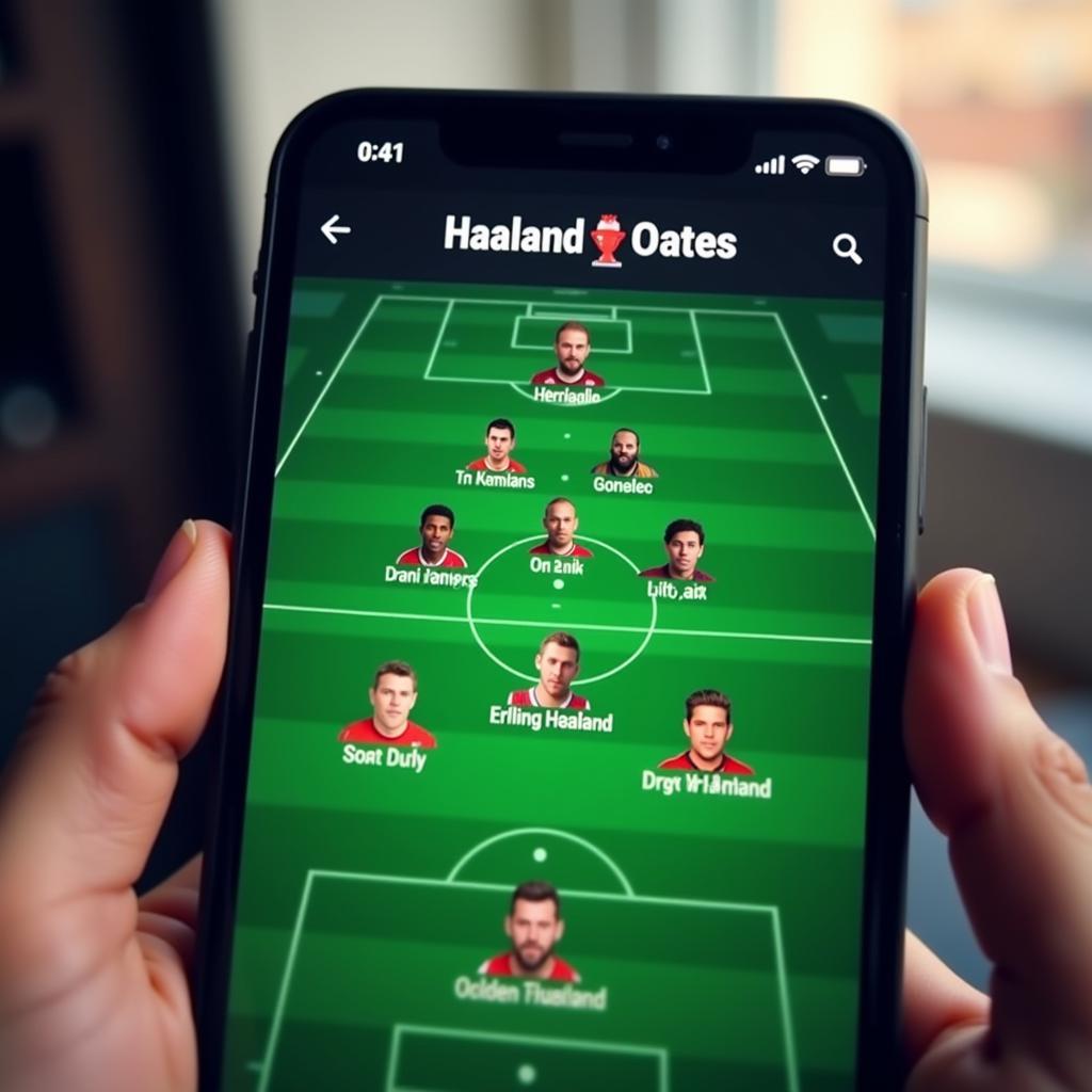 Haaland Oates Fantasy Football Team