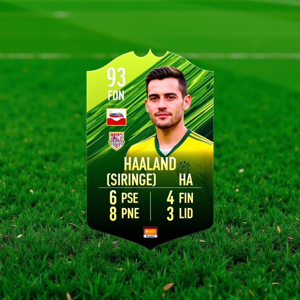 Haaland as a Striker in FIFA 23