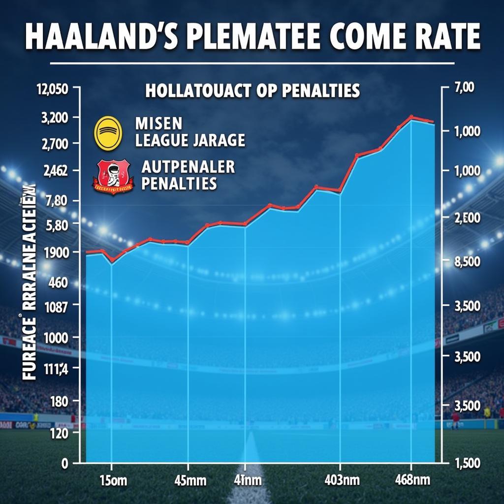 Haaland penalty conversion rate