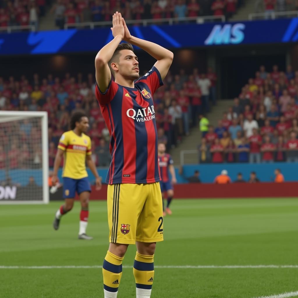 Haaland PES 2021 Goal Celebration