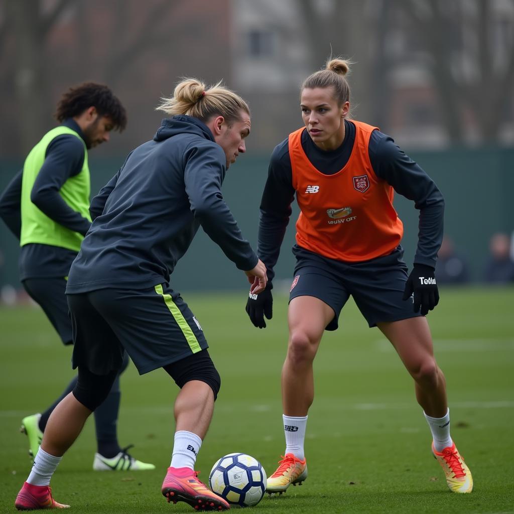 Haaland preparing for a match against Wolves