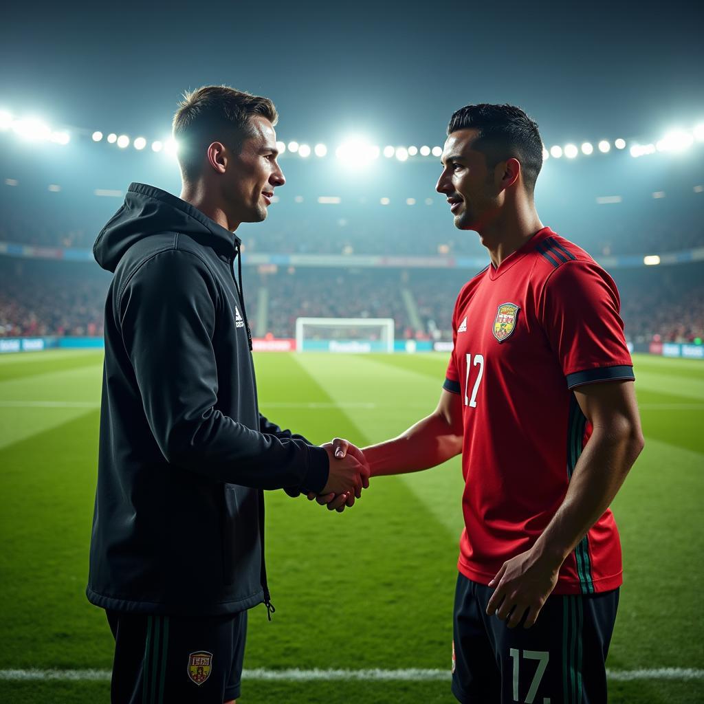 Haaland and Ronaldo Future of Football