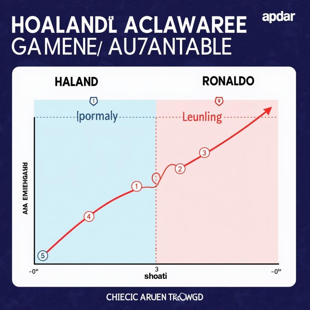 Haaland and Ronaldo Goals Per Game Ratio in 2023