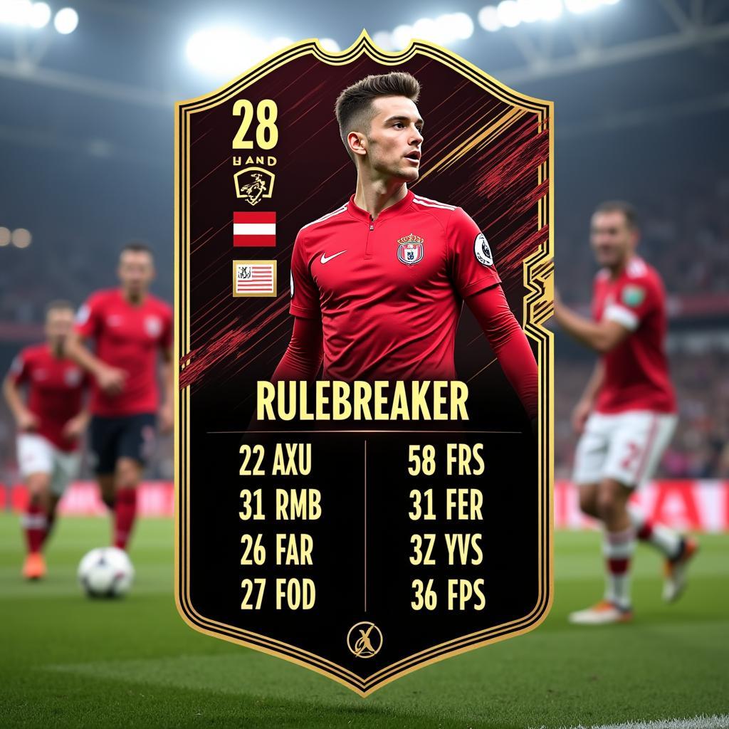 Haaland Rulebreaker FIFA Ultimate Team Card Stats