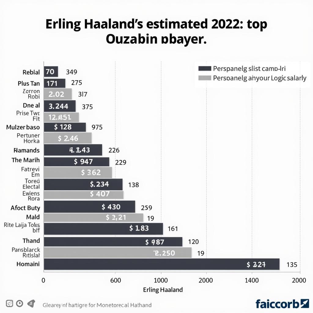 Haaland's Salary Compared to Others