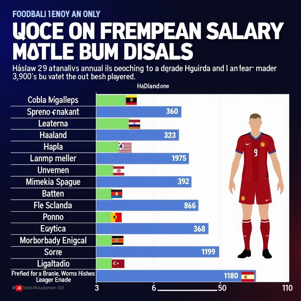 Haaland's Salary Compared to Other Top Footballers