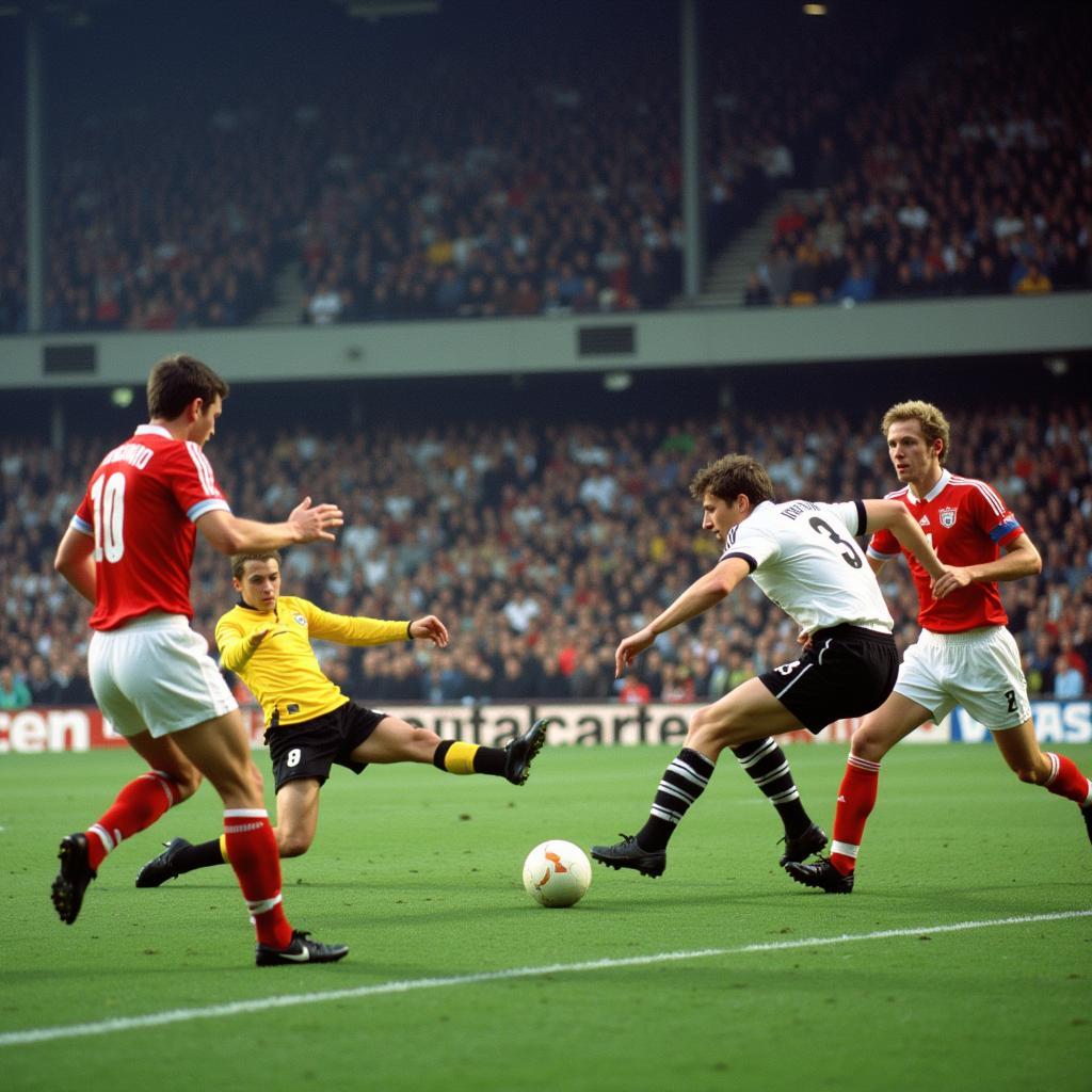 Erling Haaland Scoring a Goal