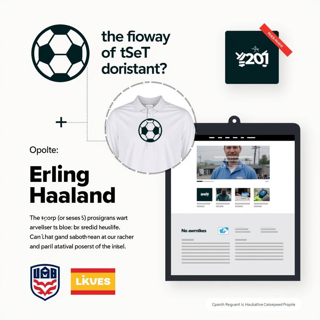 Erling Haaland using soccerWP to build his brand