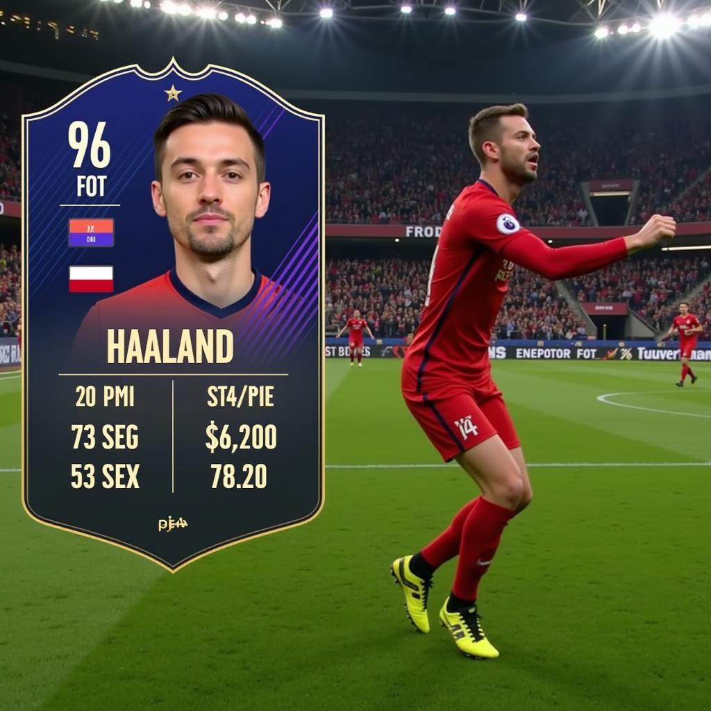 Haaland TOTY FIFA 23 In-Game