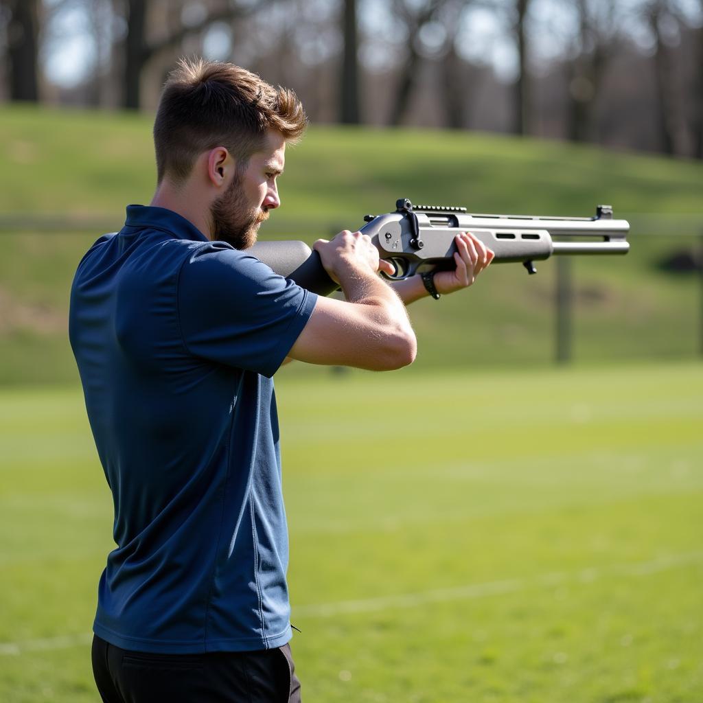 Haaland Practicing Shooting Drills