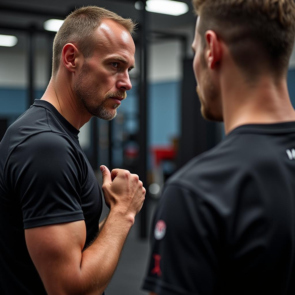 Erling Haaland focused during intense training session