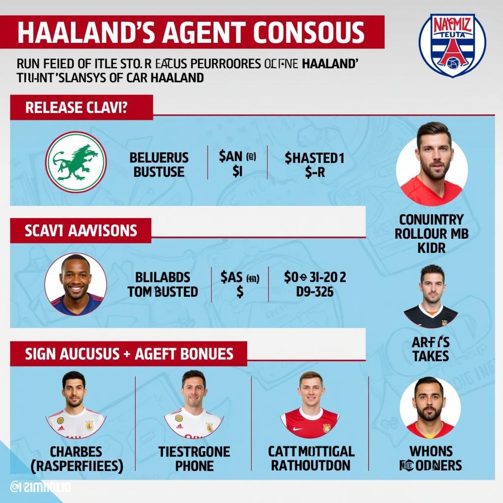 Breakdown of Erling Haaland's transfer cost