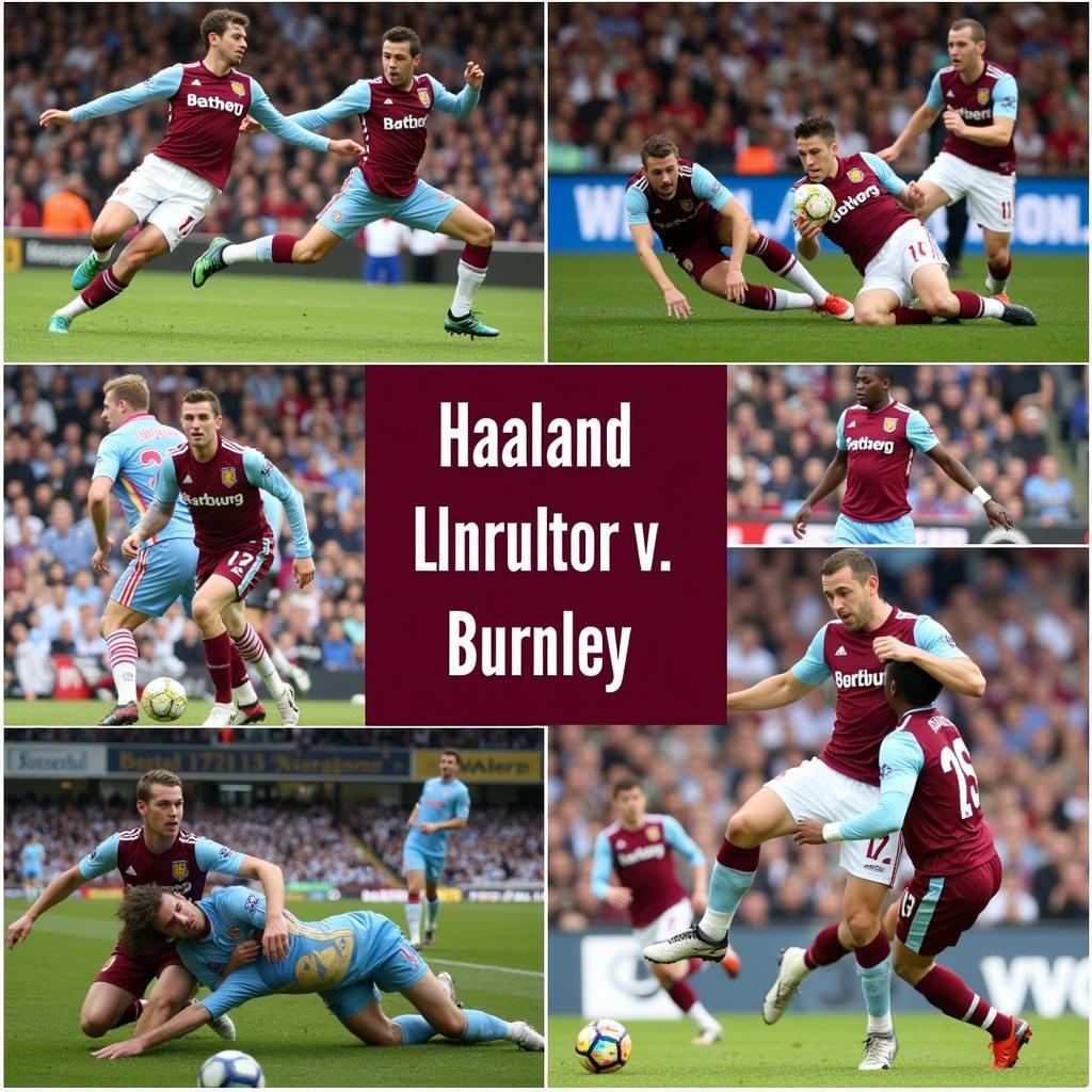 Key matches between Haaland and Burnley