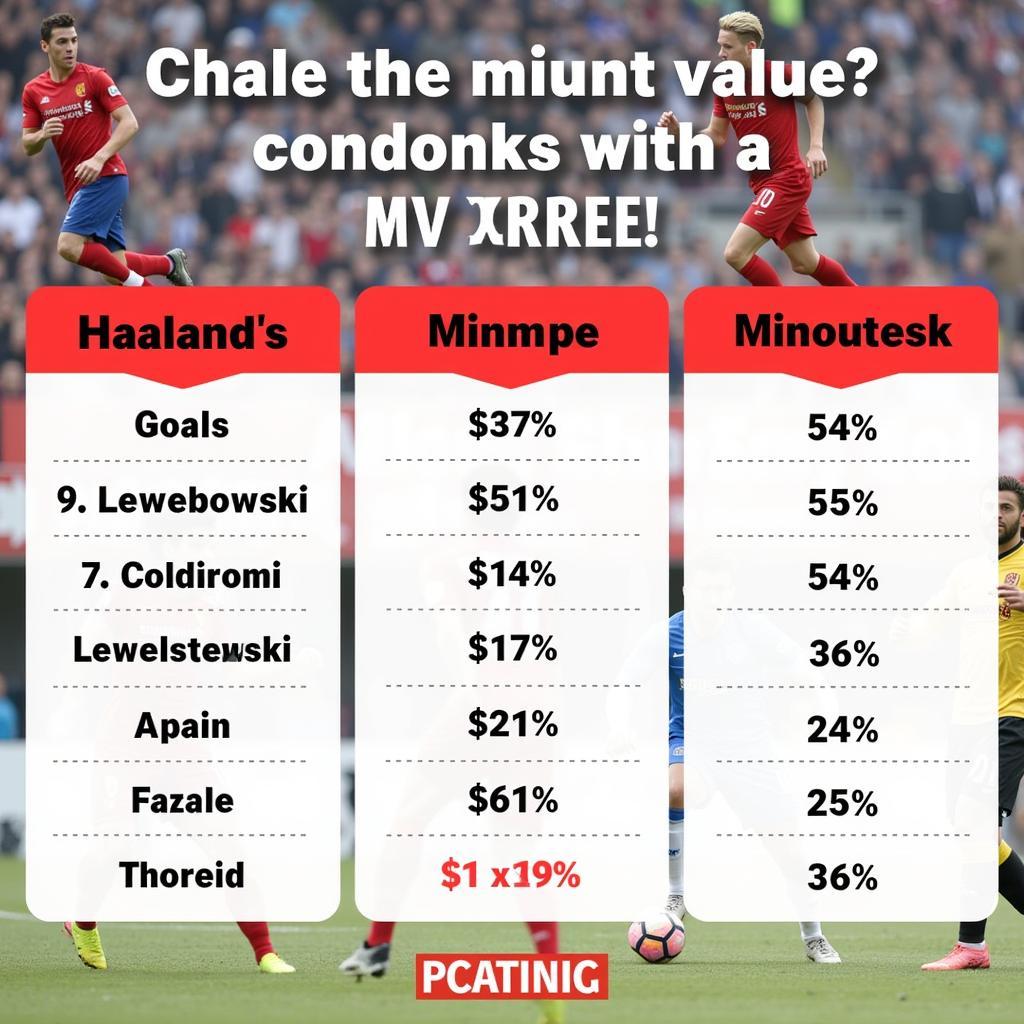 Haaland compared to Mbappe and Lewandowski