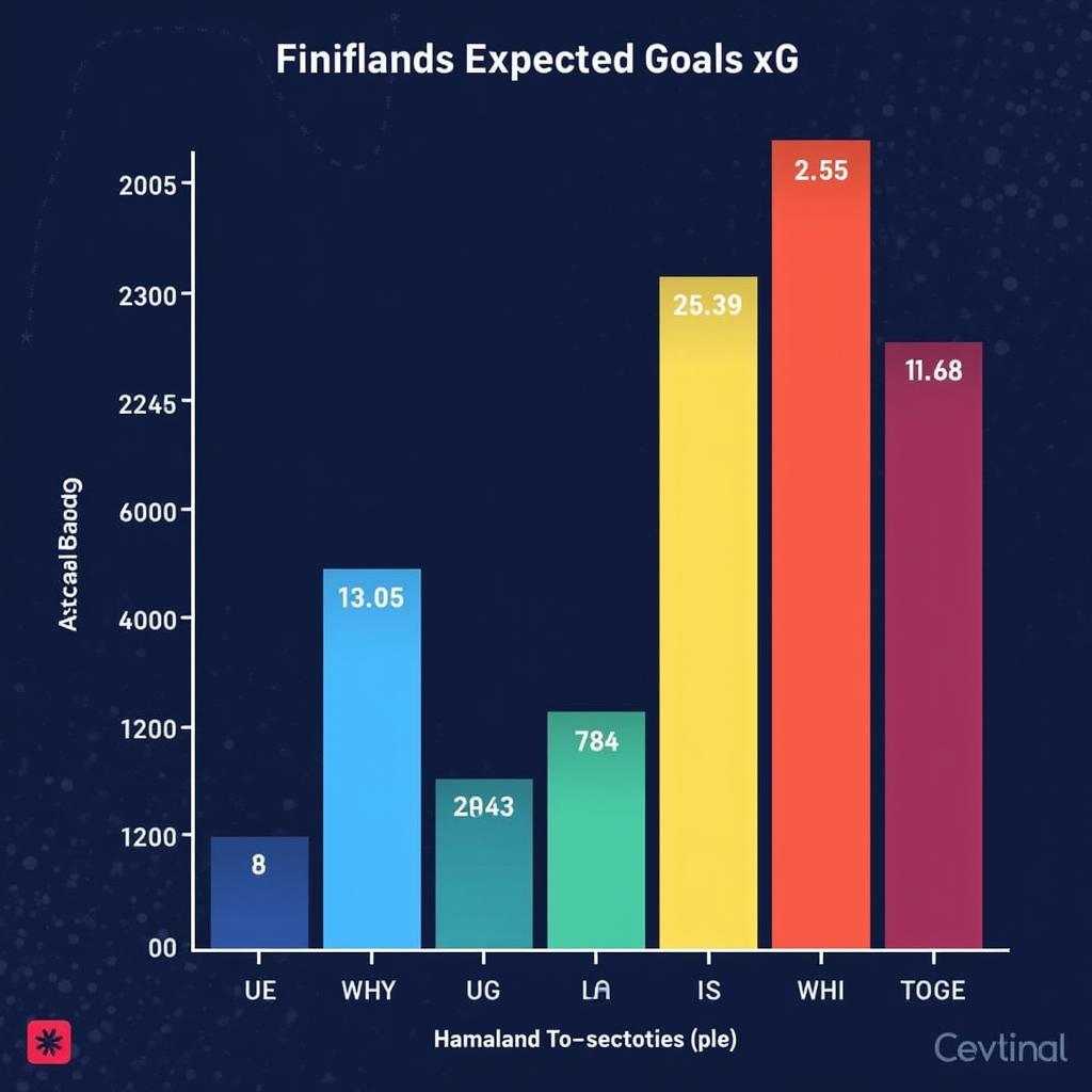 Haaland xG Comparison 22/23 Season