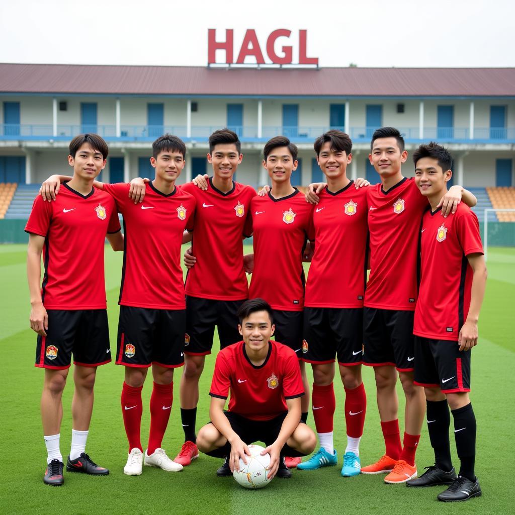 HAGL Academy Graduates in U23 Vietnam Jersey