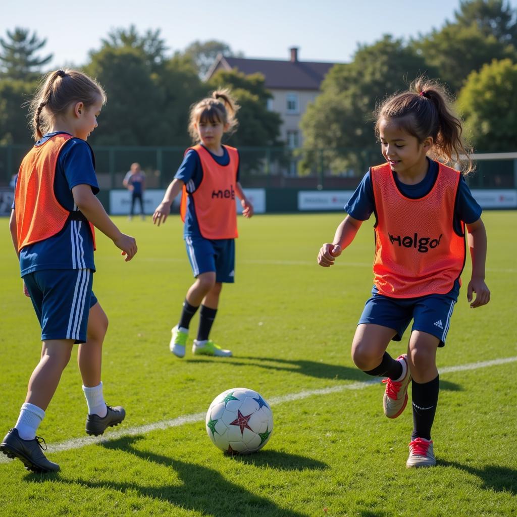 HAGL Players Training at the Academy