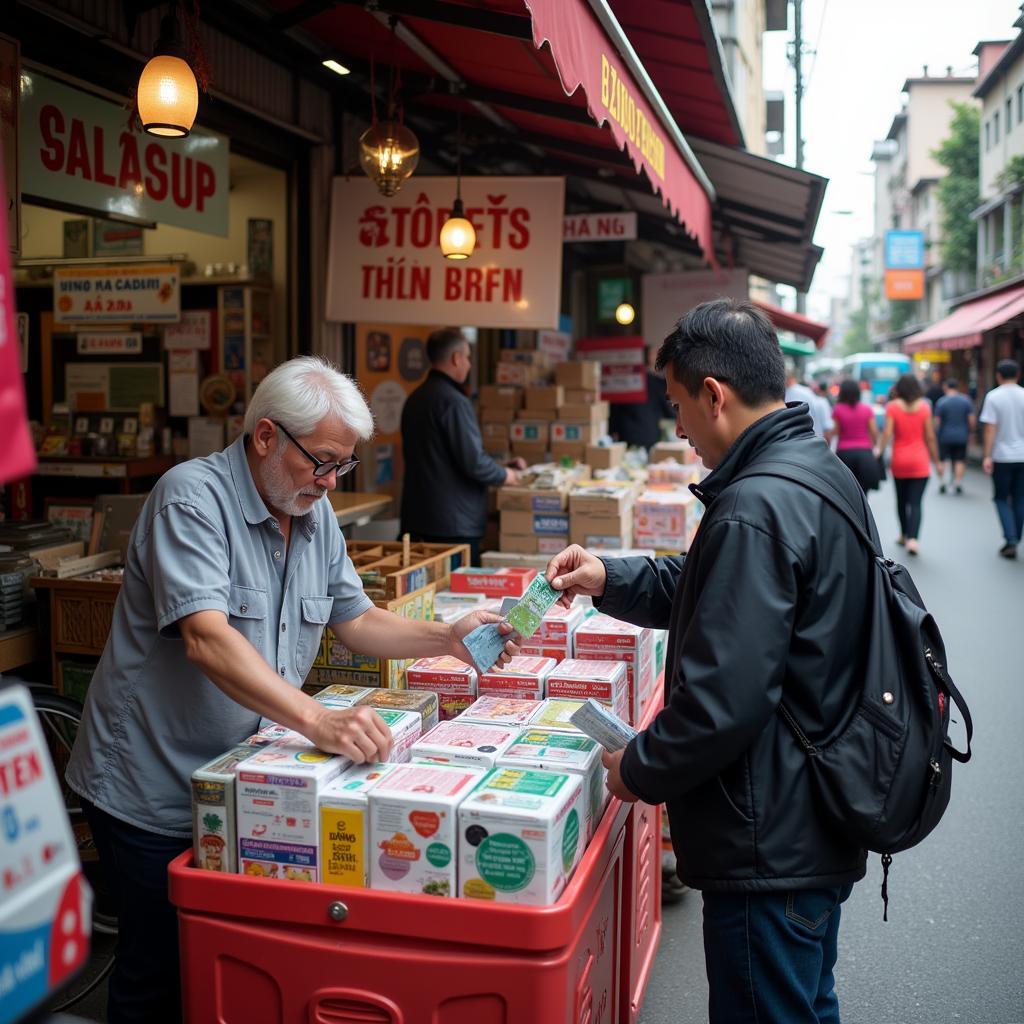 Lottery Vendors in Ho Chi Minh City