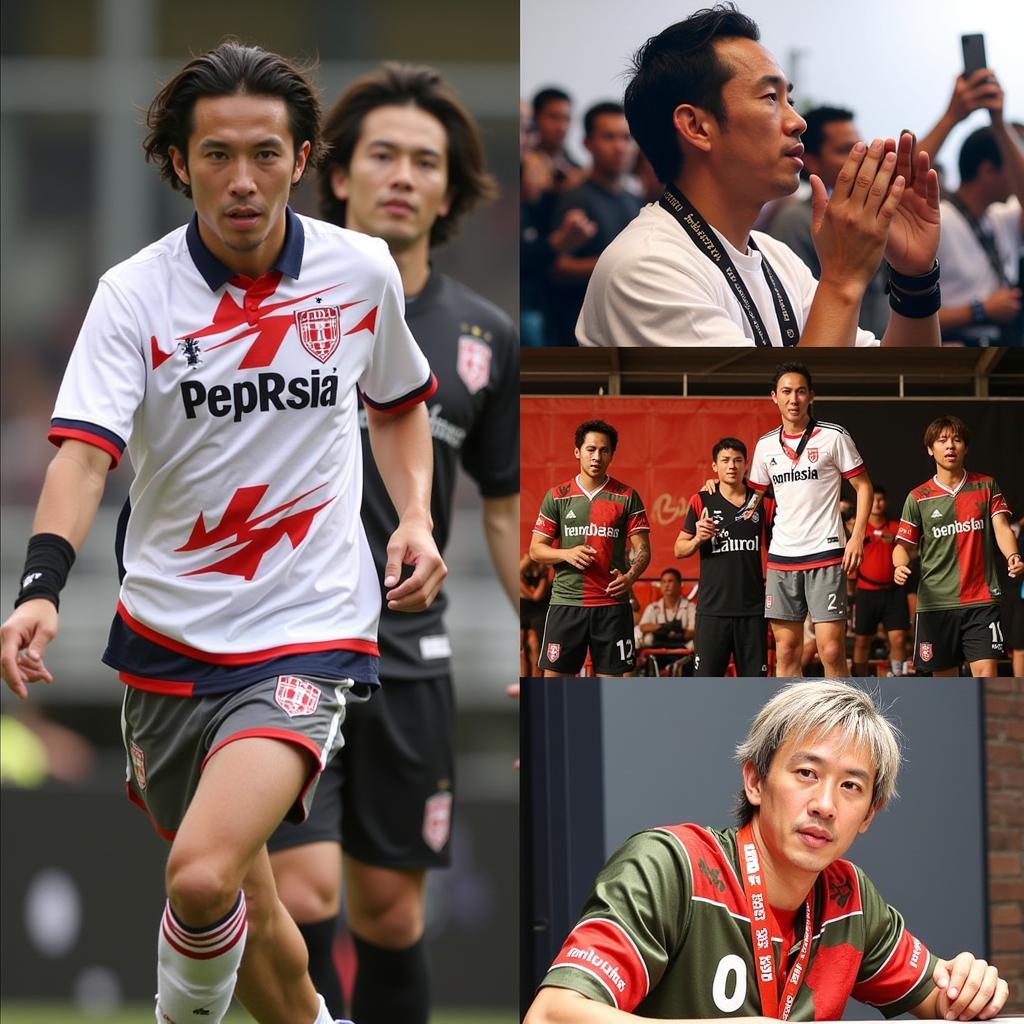 Hidetoshi Nakata after retirement, engaging in cultural activities