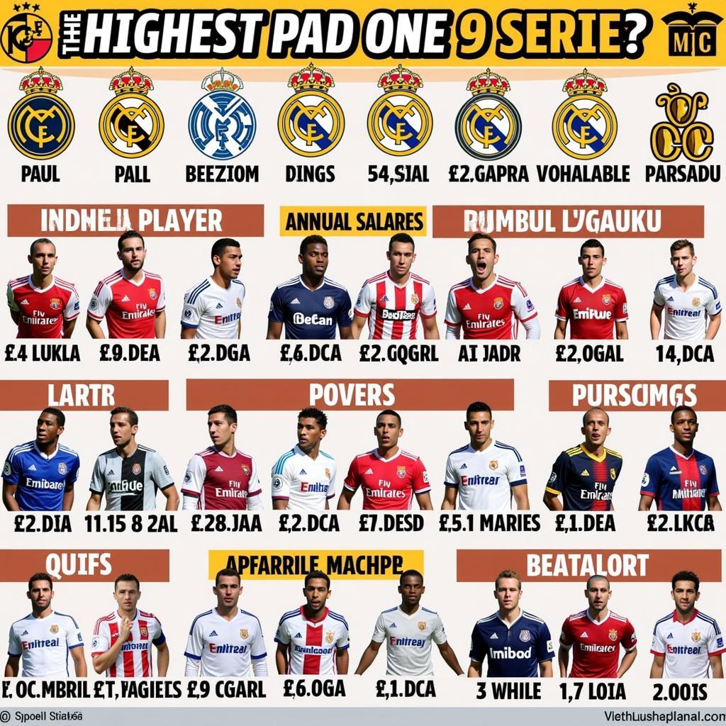 Top Earners in Serie A