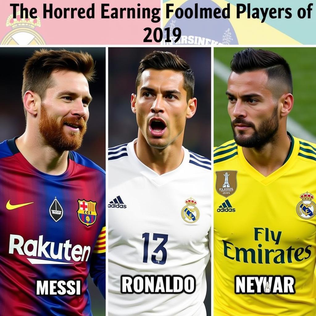 Top Earning Football Stars of 2019