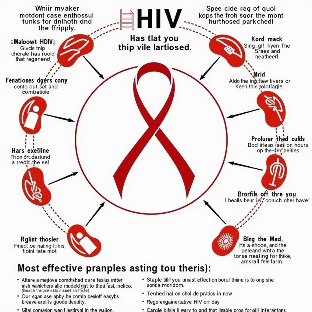 Infographic on HIV Transmission and Prevention Methods