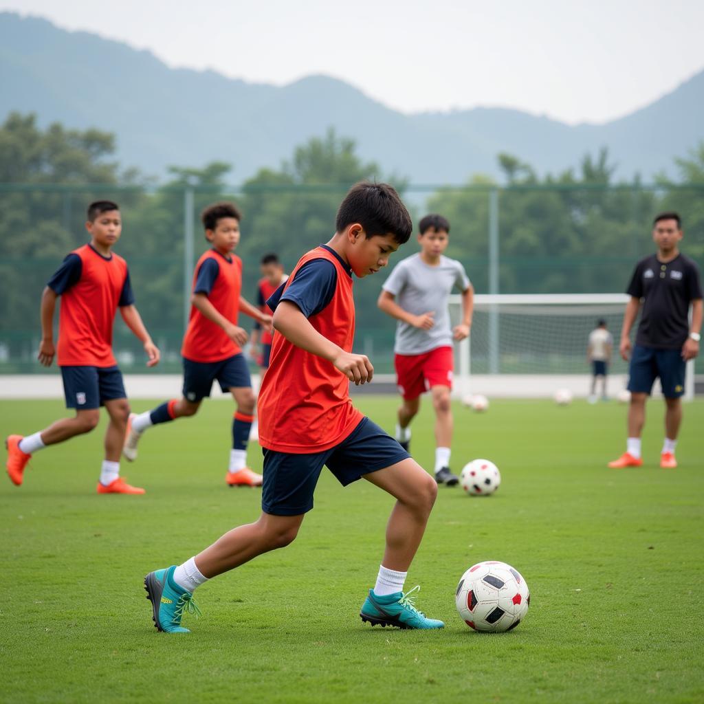 Hue Youth Football Academy Training Session