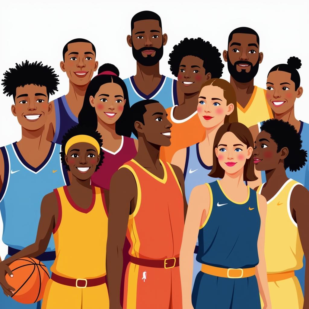 A diverse and inclusive basketball community