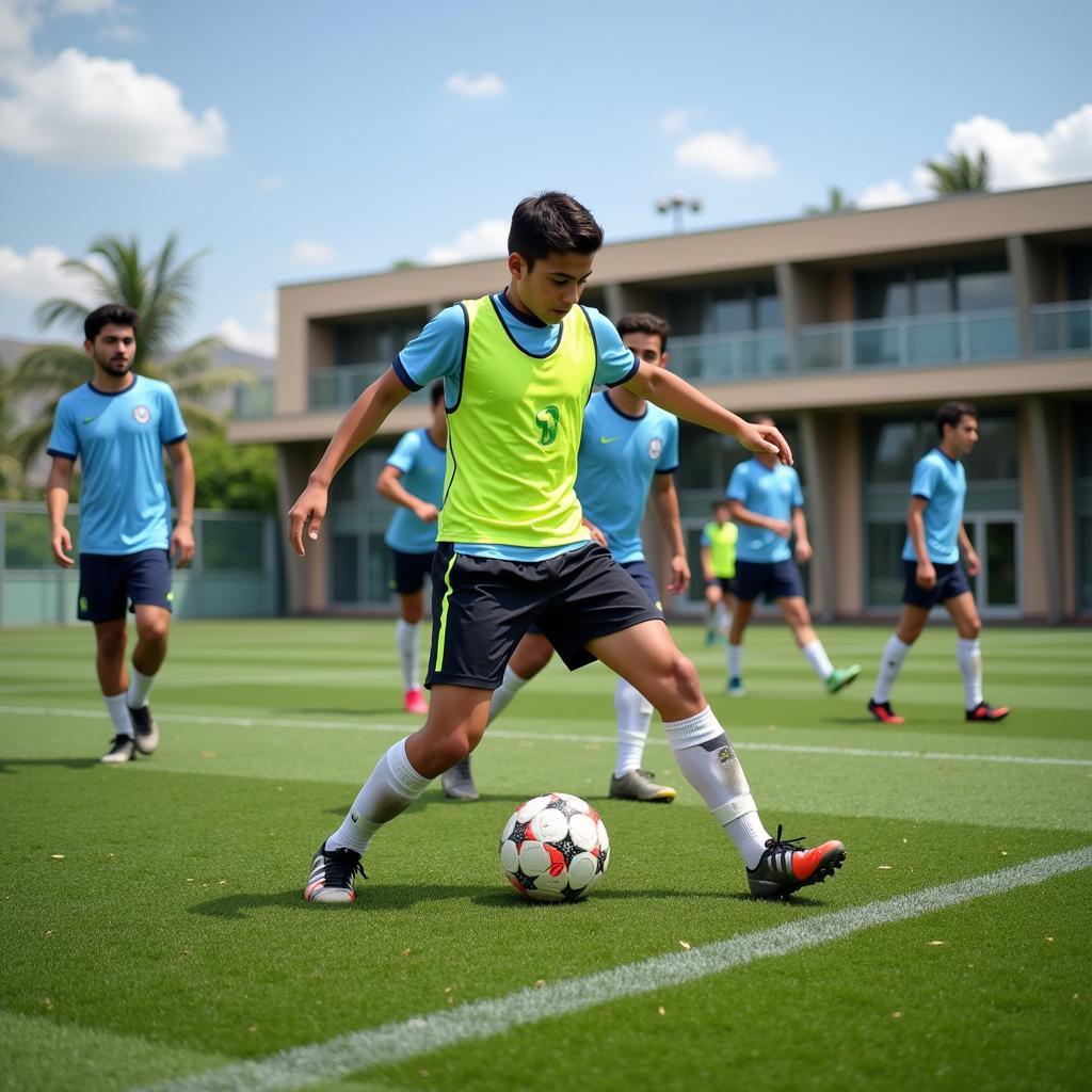 Iranian Youth Football Academies Training