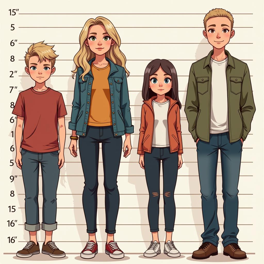 Iselin Haaland Height Comparison with Family Members