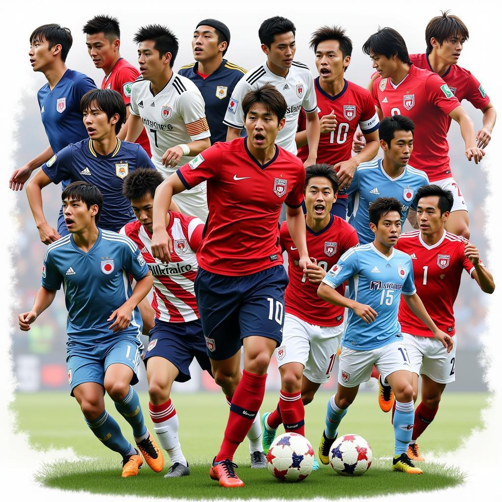 Japanese Players in International Football