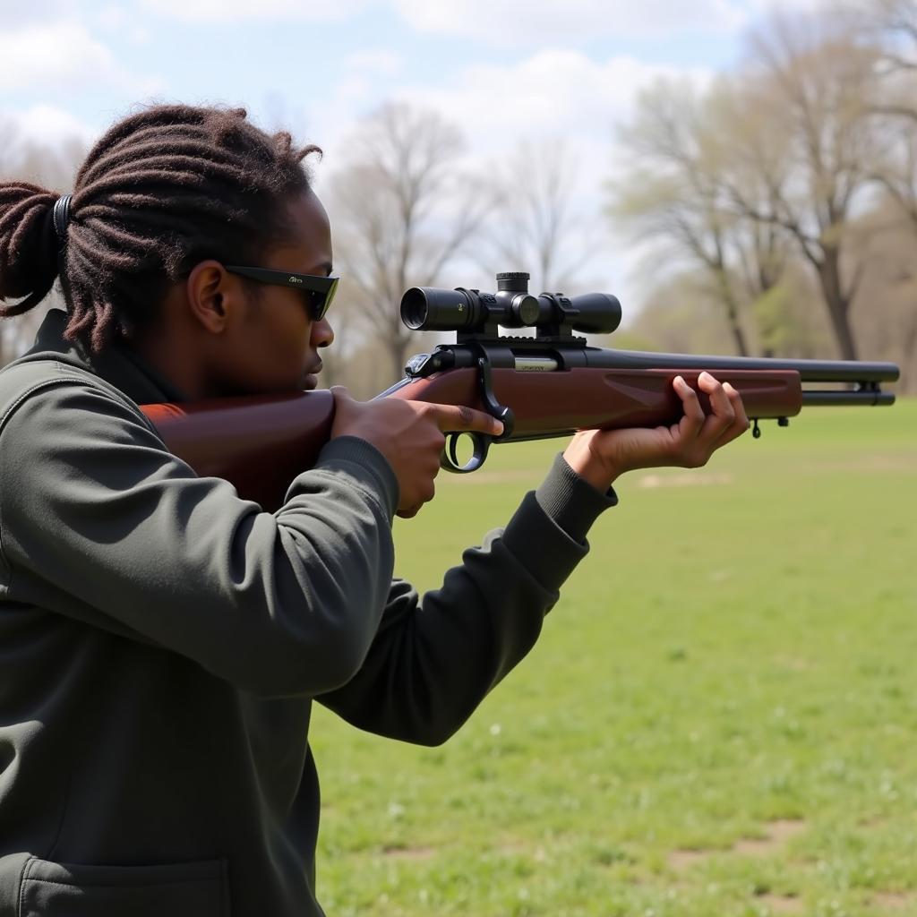 K MBabu training intensely