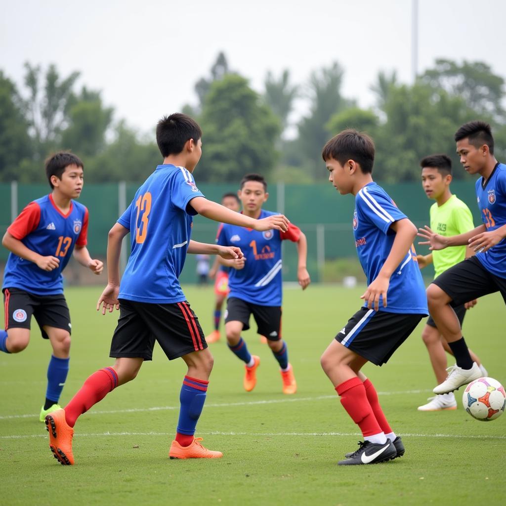 Khanh Hoa Football Academy Match