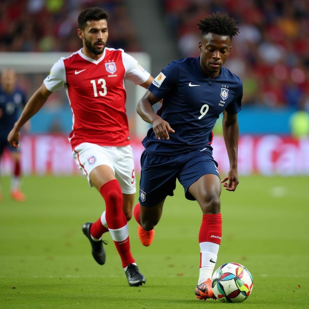 Kingsley Coman's electrifying performance at Euro 2016