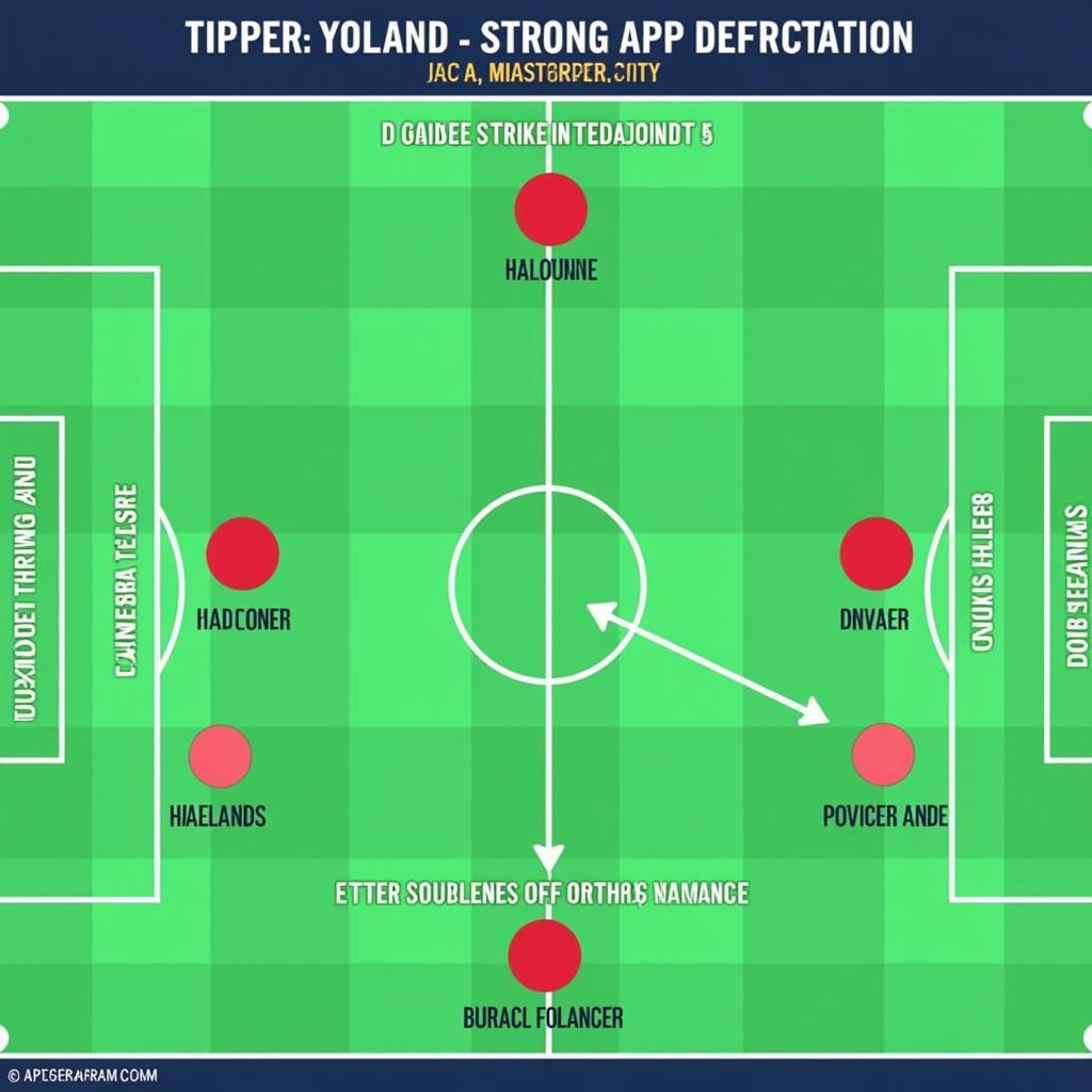 Leicester City's defensive tactics against a powerful striker