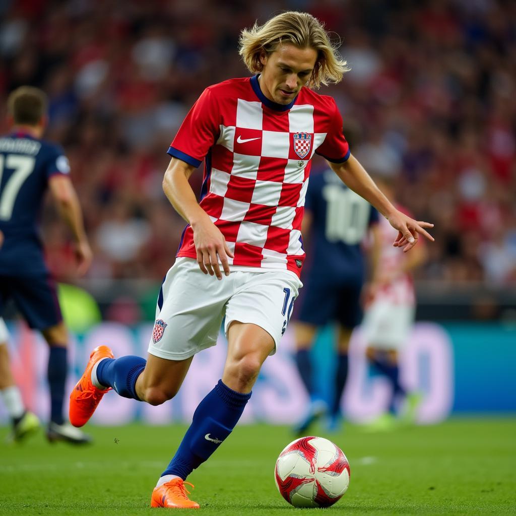 Luka Modrić at the 2018 World Cup